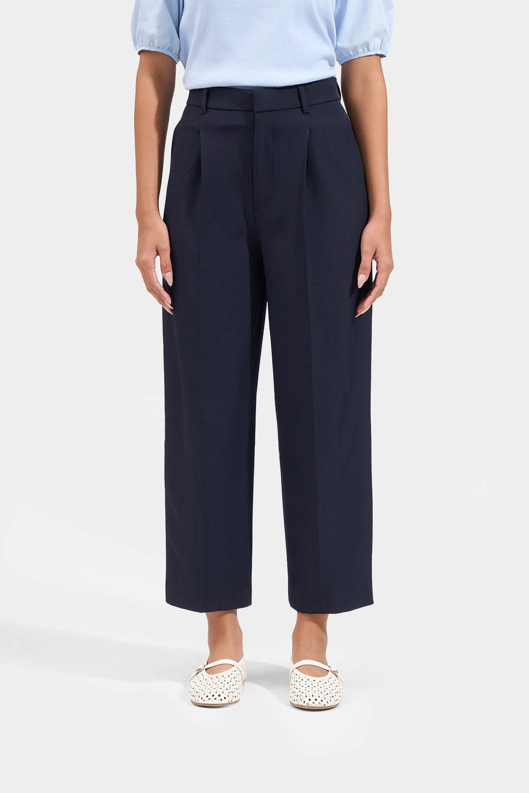 Straight Leg Trousers