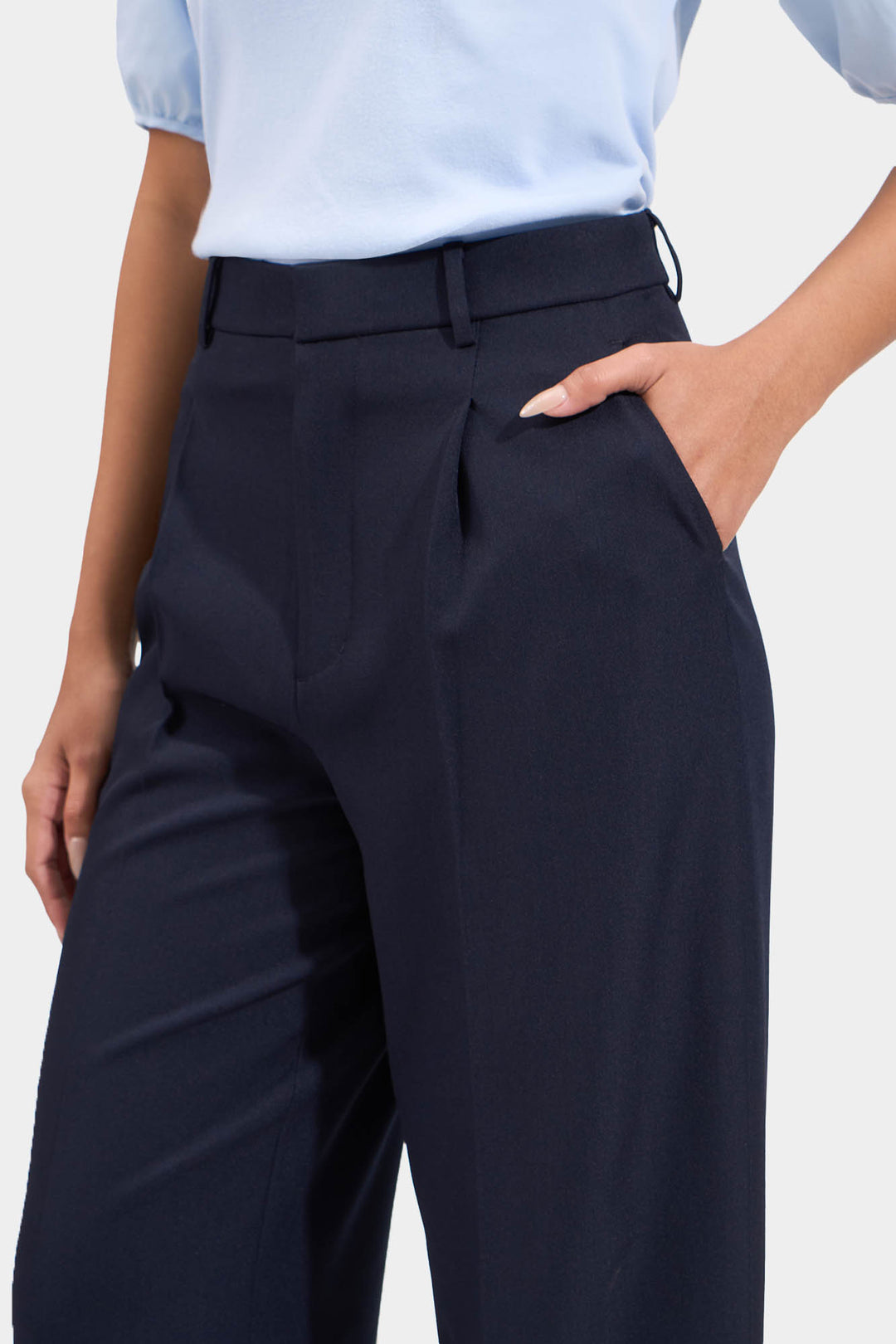 Straight Leg Trousers