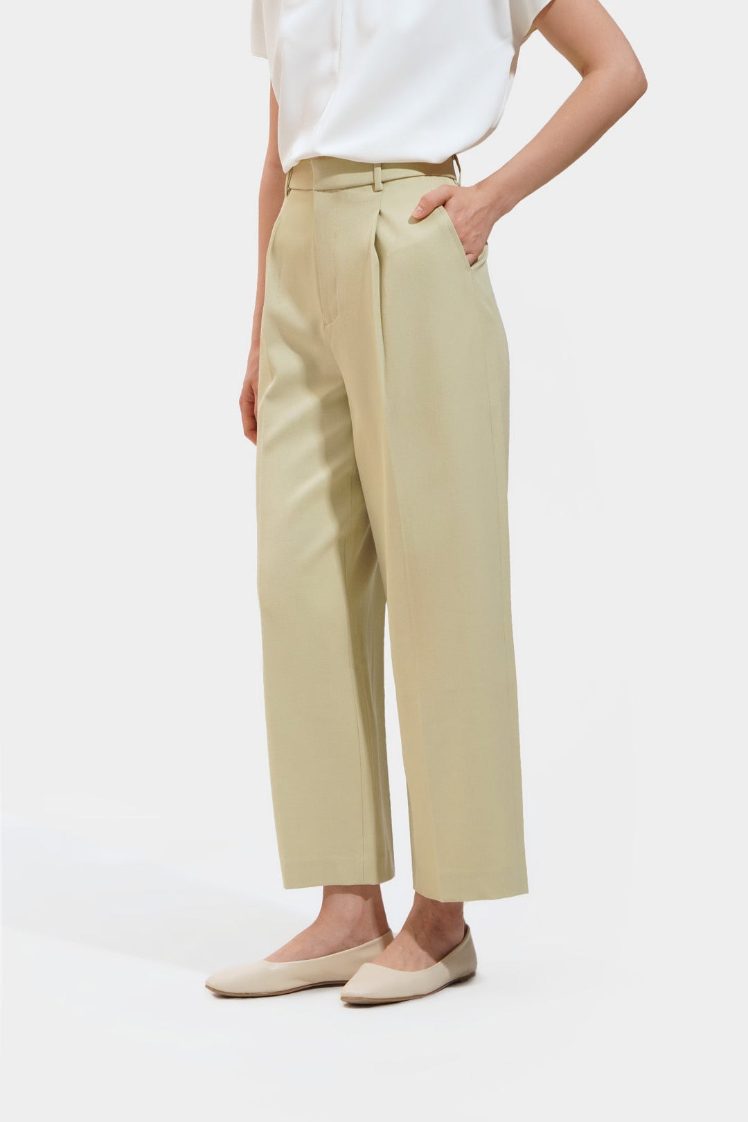 Straight Leg Trousers