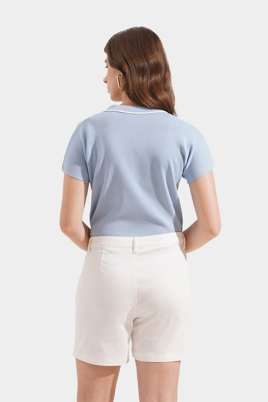 Polo with Contrast Tipping