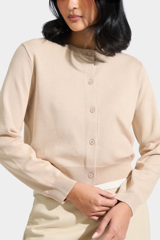 Button Down Knit Cardigan