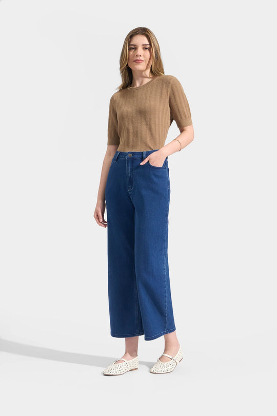 Textured Knit Tee