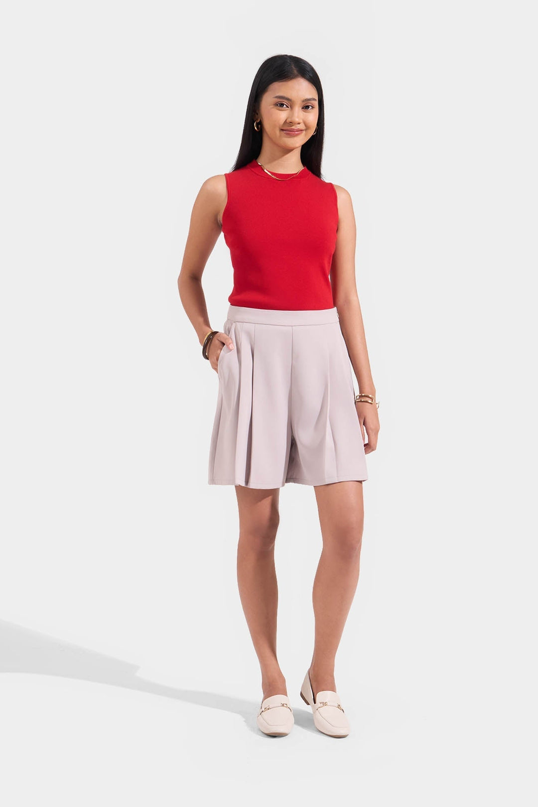 Knitted Sleeveless Top