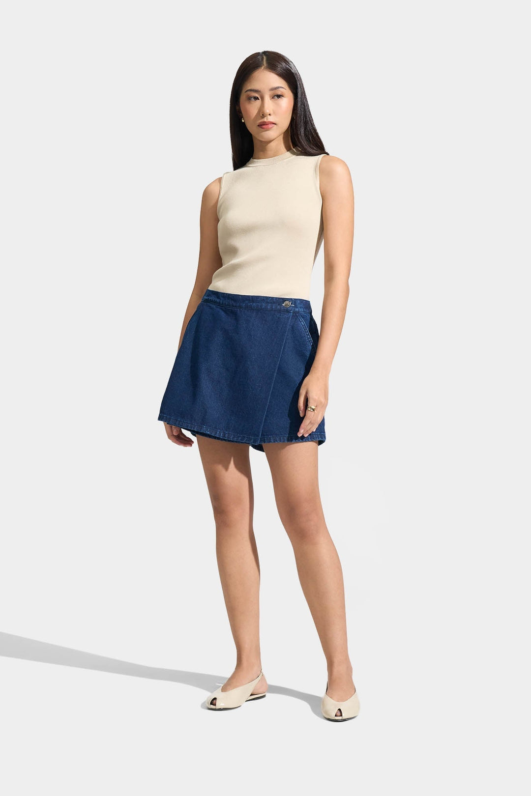 Knitted Sleeveless Top