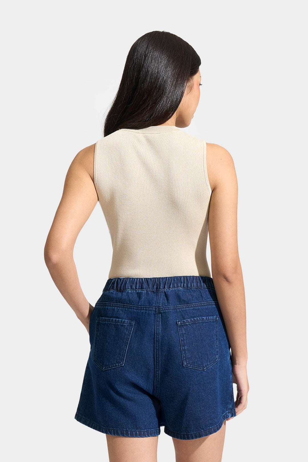 Knitted Sleeveless Top