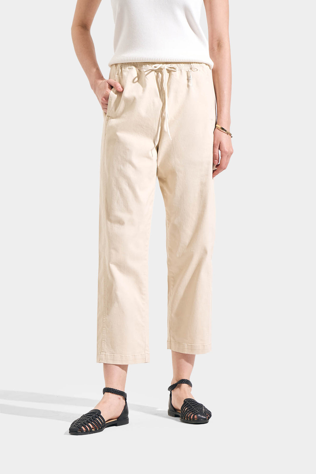Cozy: Everyday Trousers with Seam Detail