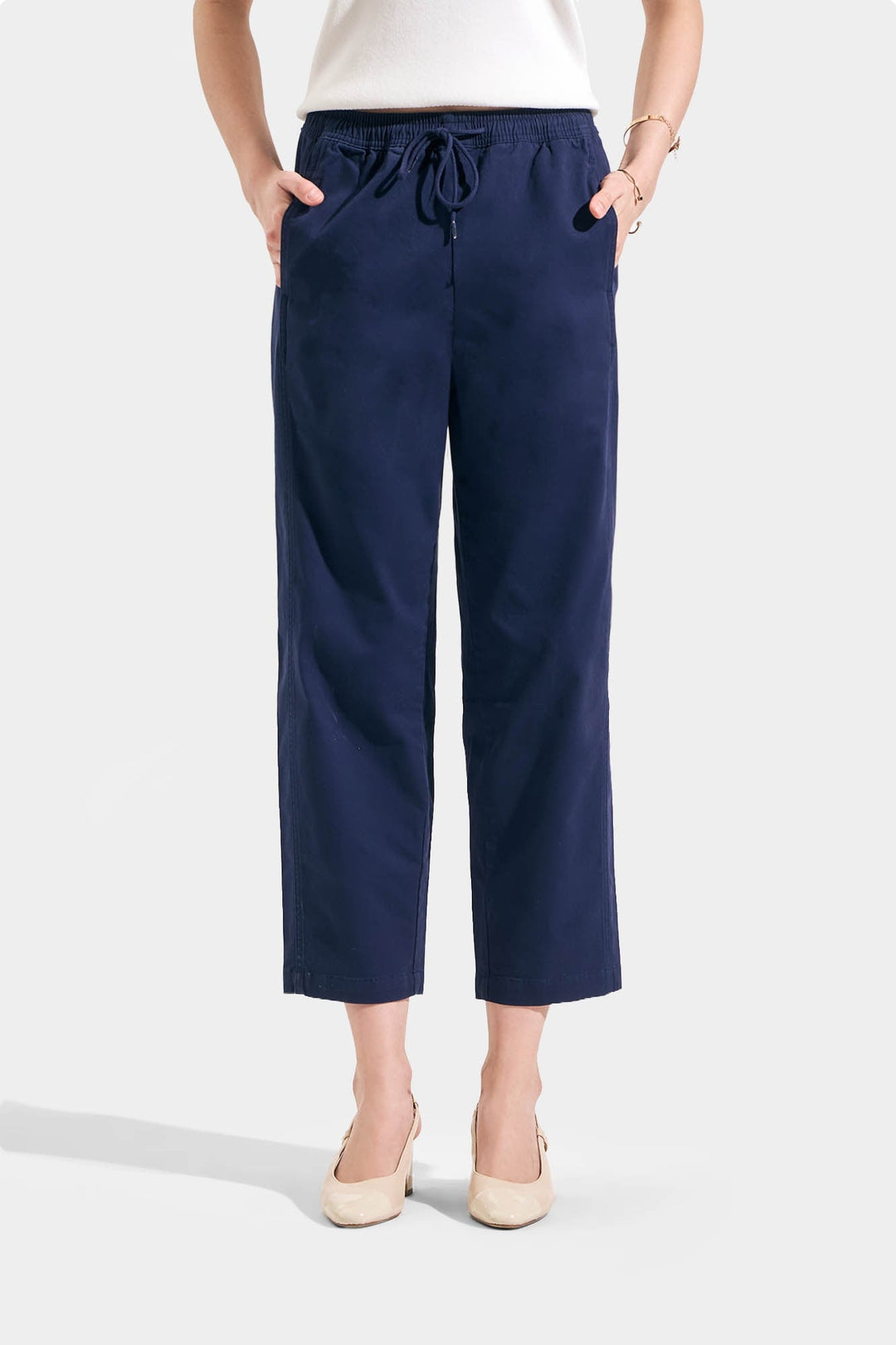 Cozy: Everyday Trousers with Seam Detail