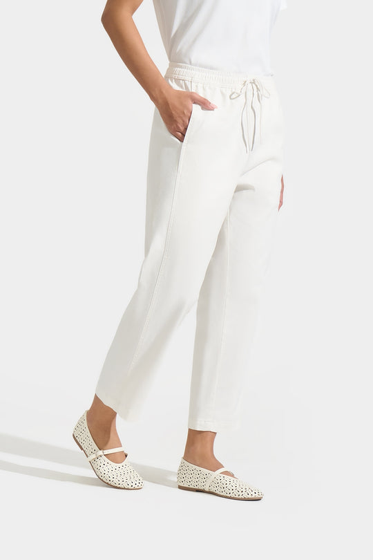 Cozy: Everyday Trousers with Seam Detail