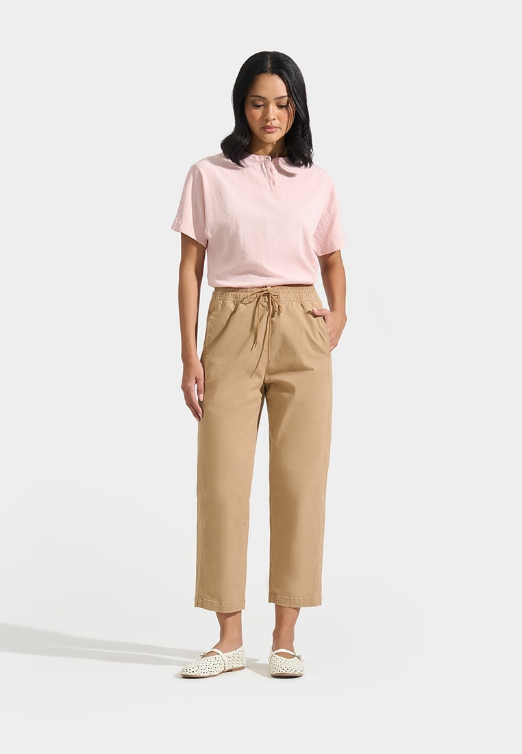 Cozy: Everyday Trousers with Seam Detail