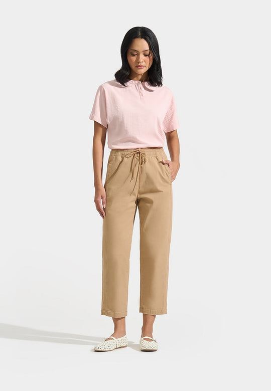 Cozy: Everyday Trousers with Seam Detail