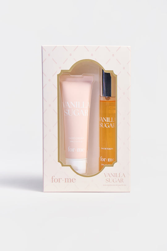 ForMe Vanilla Sugar Eau De Toilette and Hand Cream Duo
