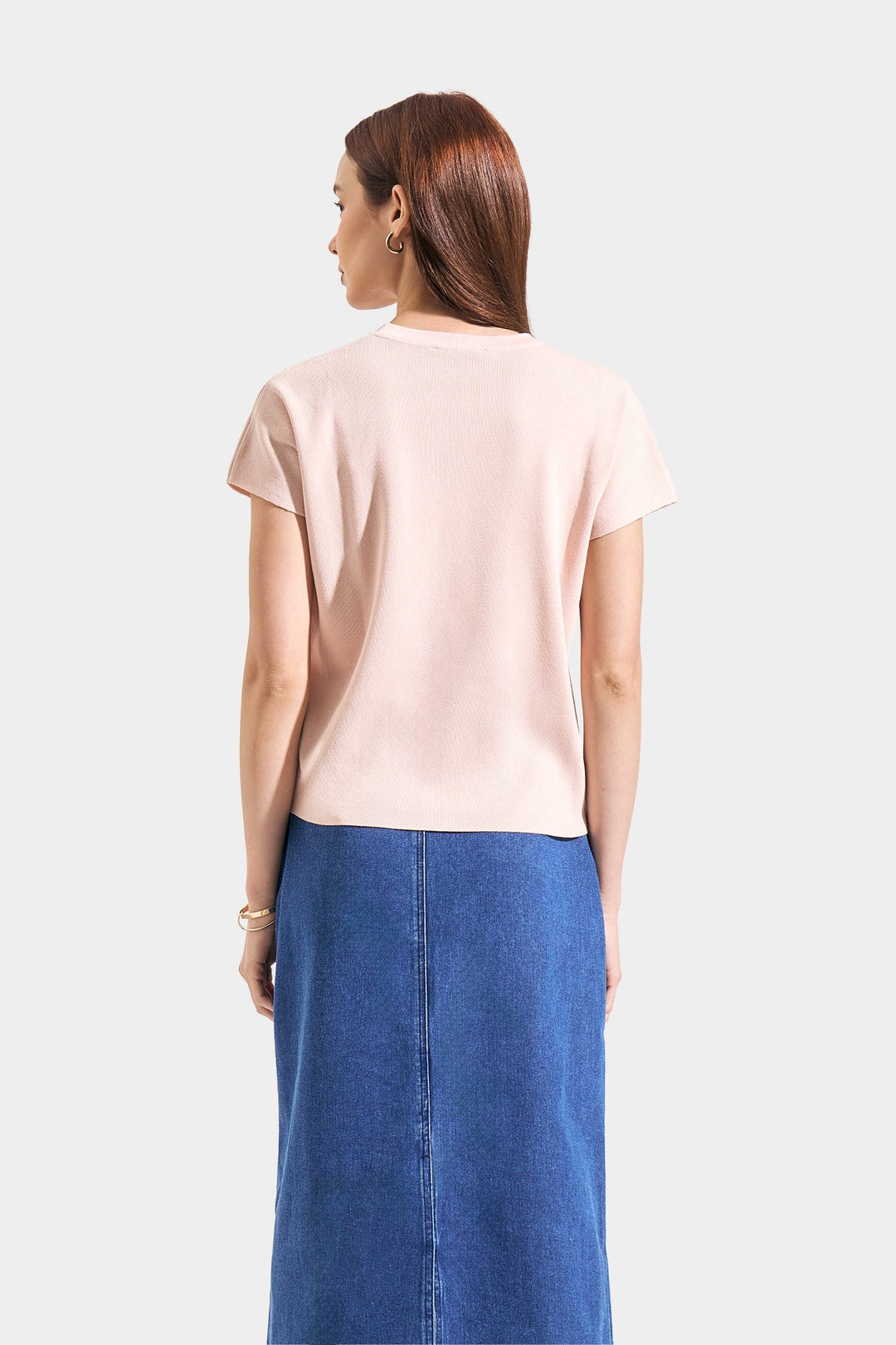 Flat Knit T-Shirt