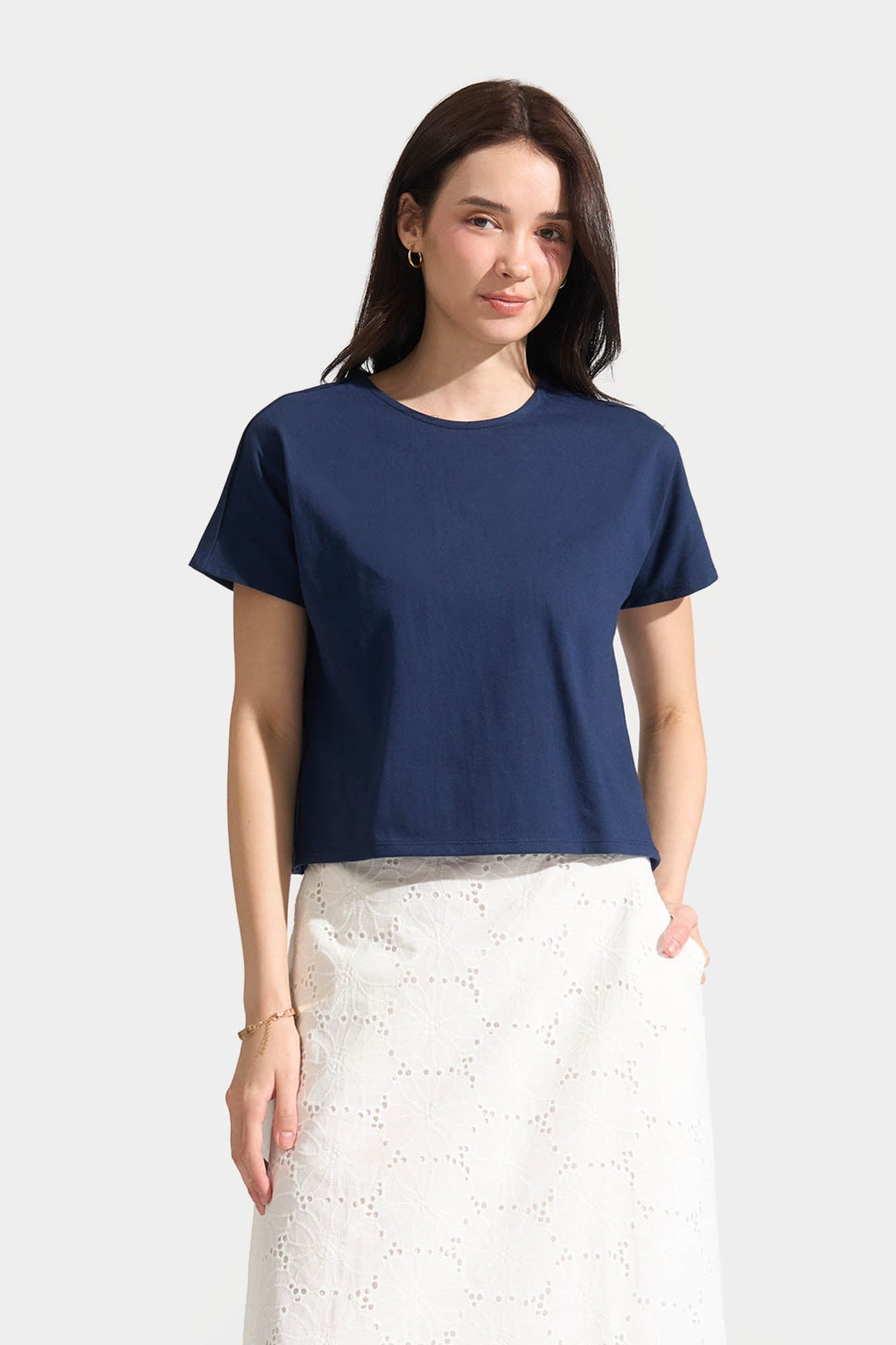 Tee with Side Slits